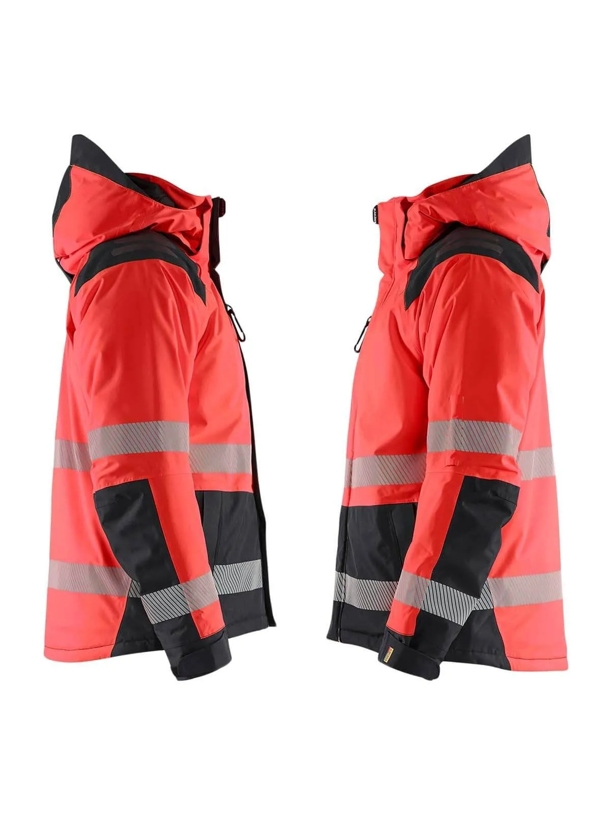 4455-1987 High Vis Workjacket Winter Class 3 - Blåkläder