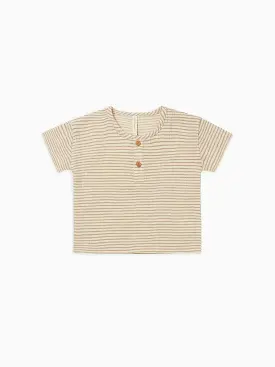 [50%OFF] henry top | ocre stripe