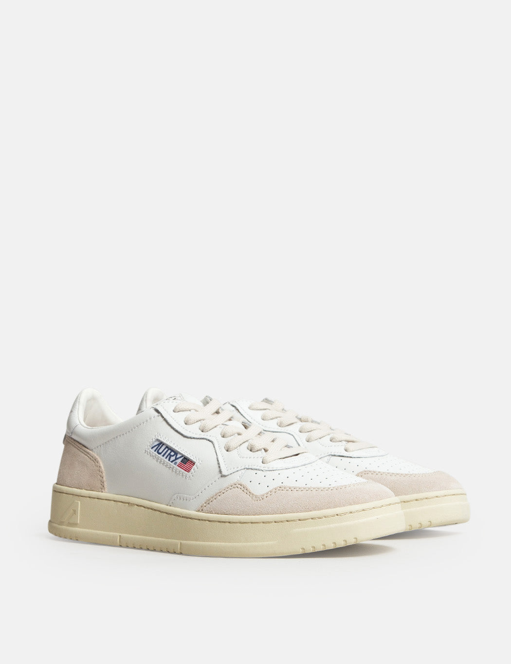 Autry Medalist LS33 Trainers (Leather/Suede) - White