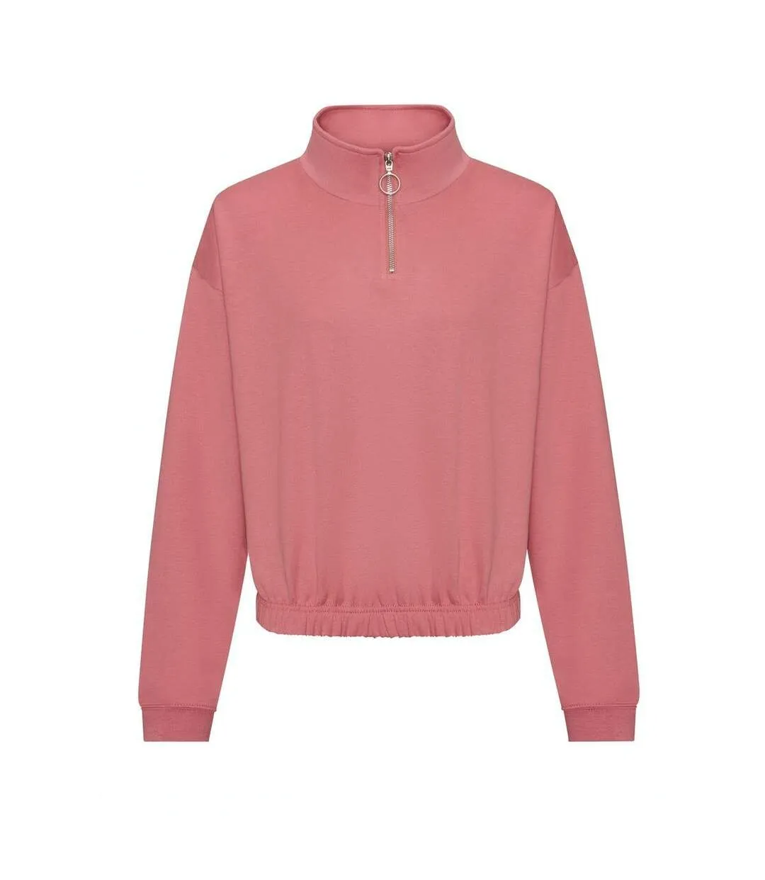 Awdis Womens/Ladies Cropped Sweatshirt (Dusty Rose) - UTPC4754