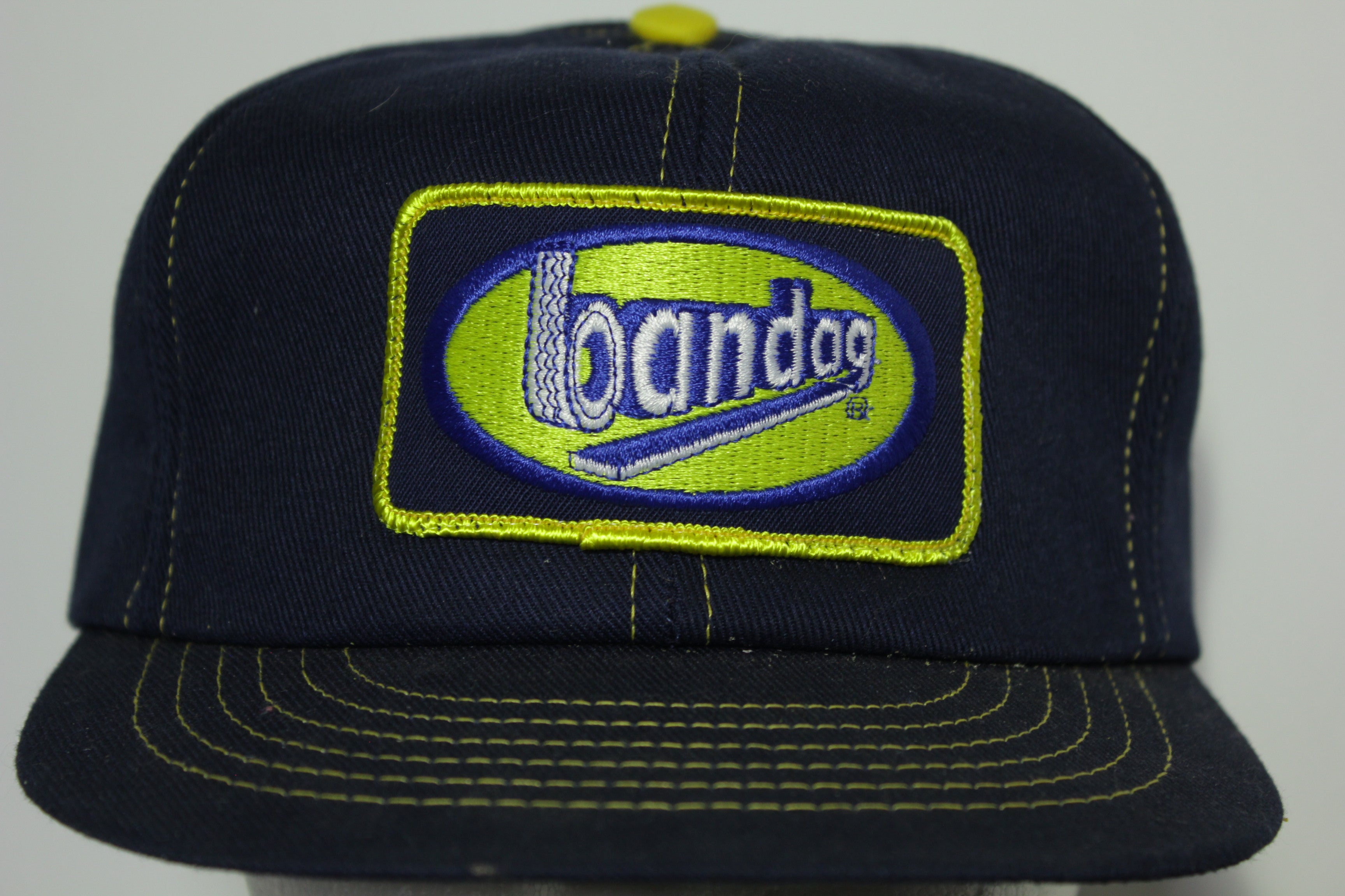 Bandag Swingsters Vintage 80's Automotive Trucker Snapback Adjustable Hat