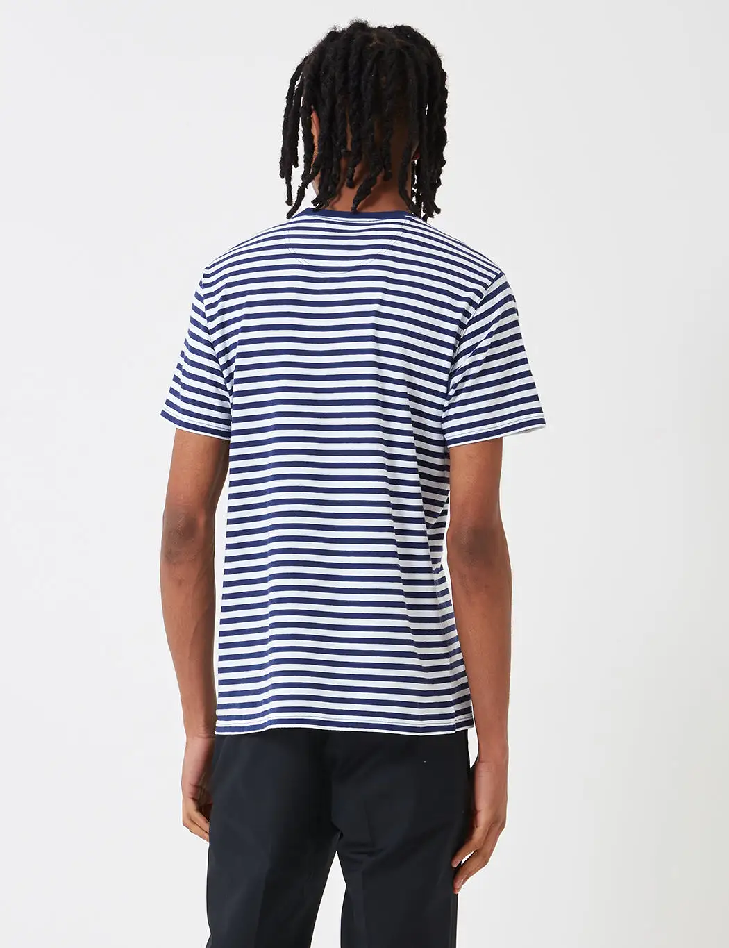 Barbour Delamere Stripe T-shirt - Inky Blue