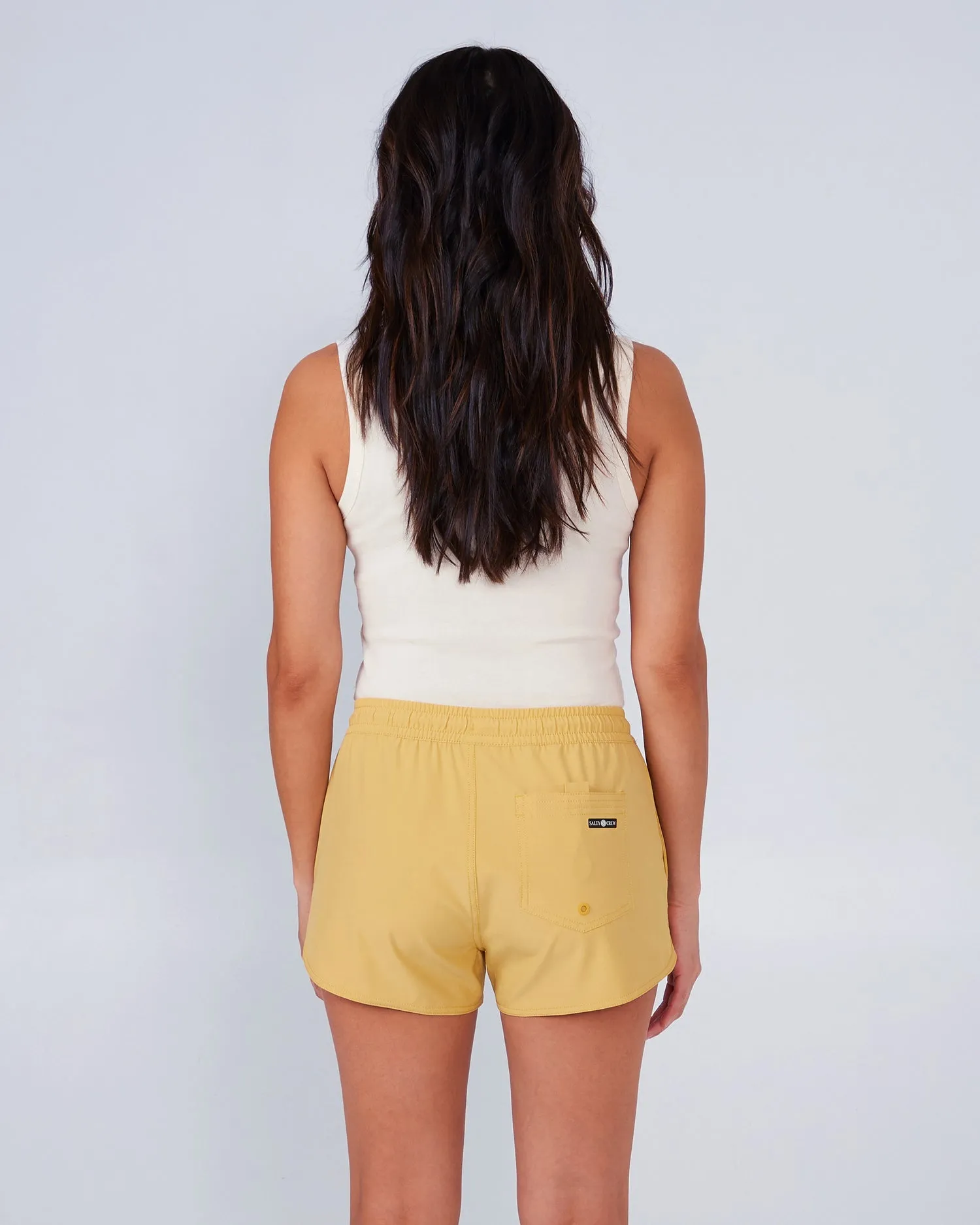 Beacons Salty Crew Women's Shorts - Sunbaked Yellow