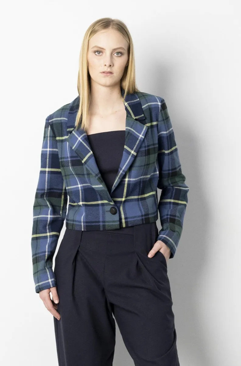 Bodybag Vivienne Cropped Jacket (Thorens Plaid)