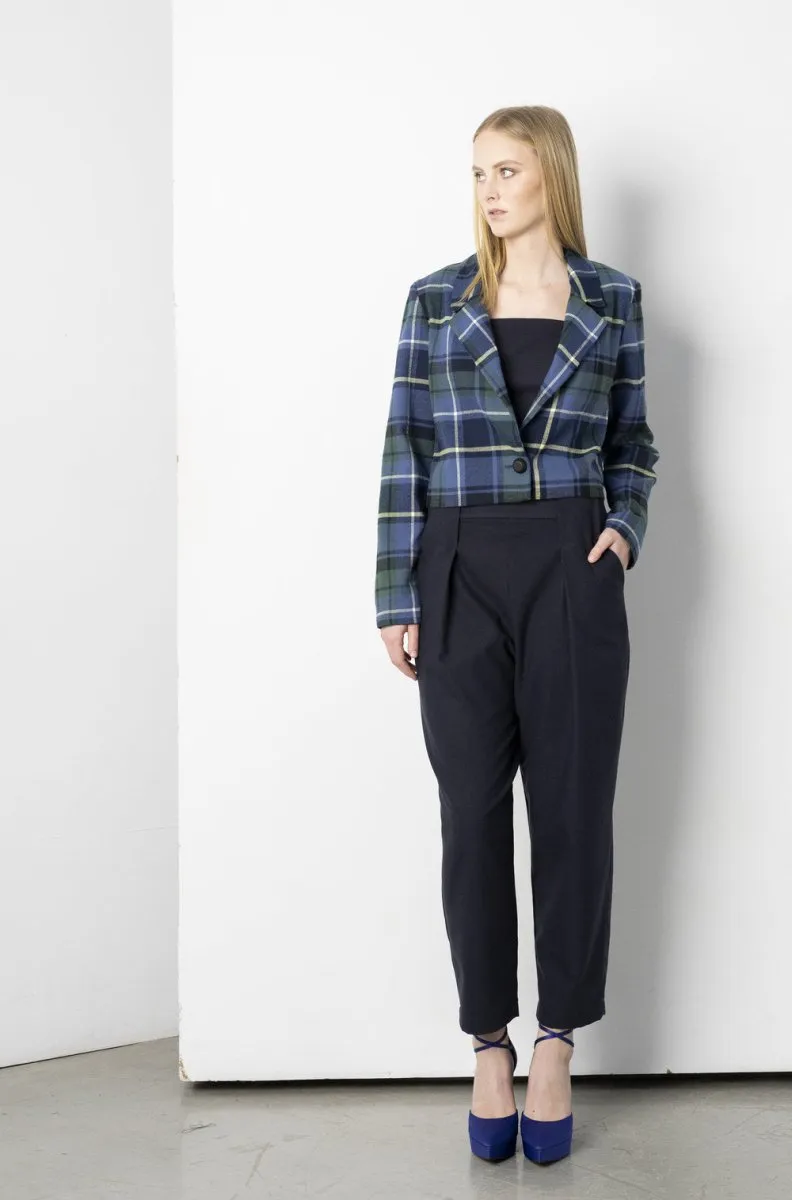 Bodybag Vivienne Cropped Jacket (Thorens Plaid)