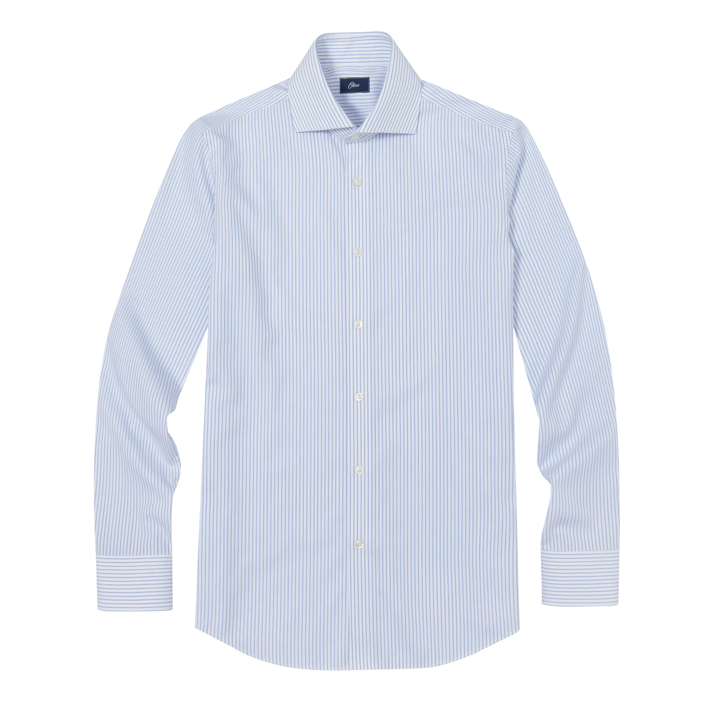 Bradford Blue Stripe Lucious Non-Iron Shirt