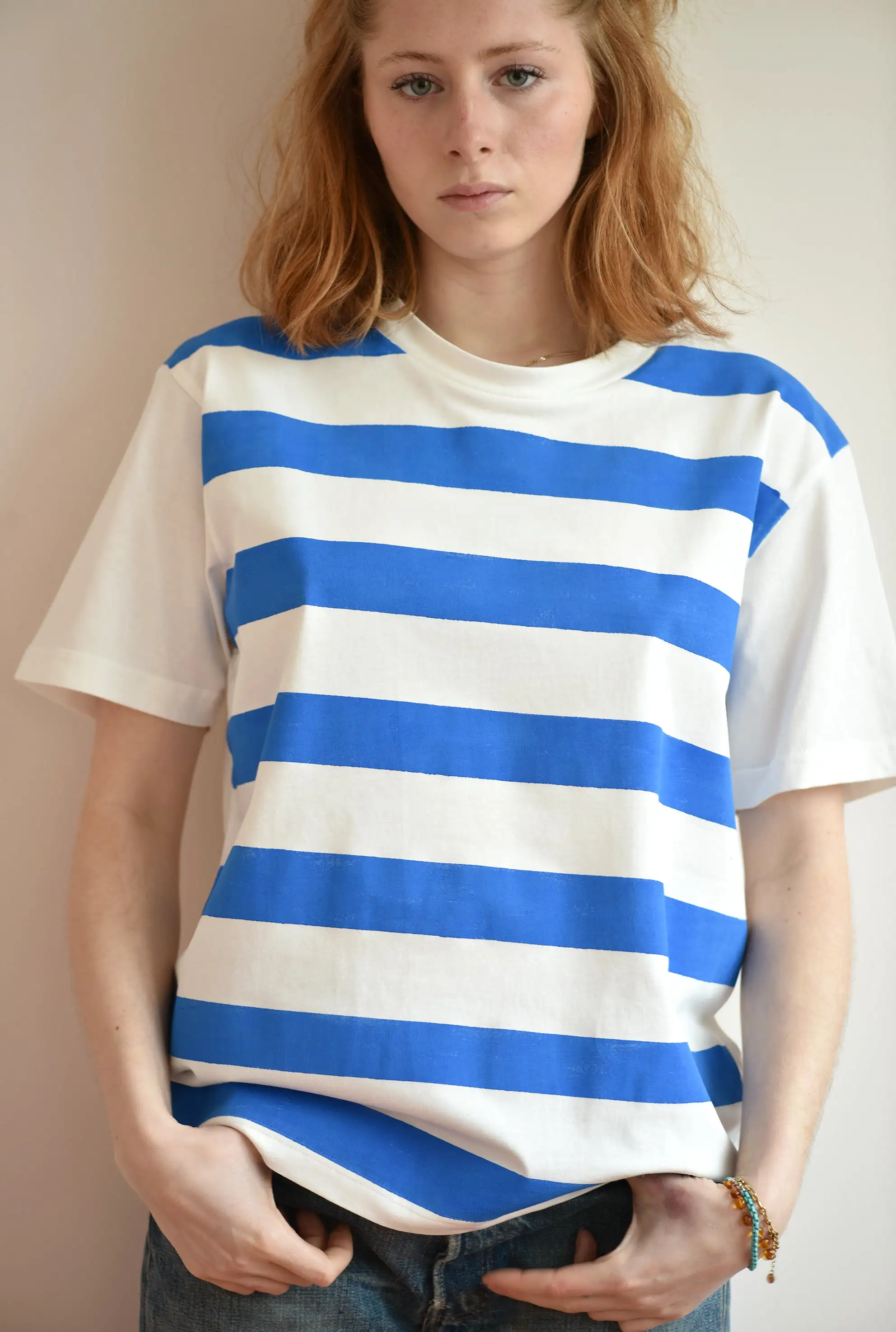 BRETON BLUE STRIPE T-SHIRT