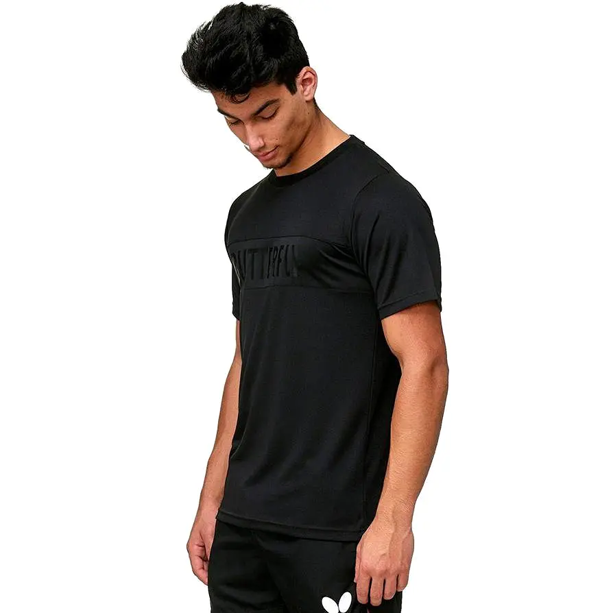 Butterfly Stripe T-Shirt [Black]