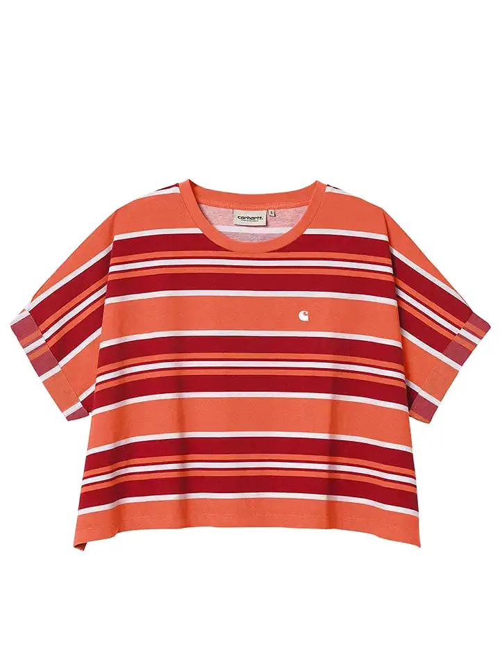 Carhartt WIP S/S Corfield T-Shirt Corfield Stripe / Elba