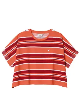 Carhartt WIP S/S Corfield T-Shirt Corfield Stripe / Elba