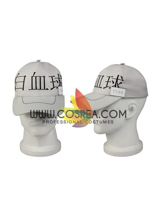 Cells At Work White Blood Cell Cosplay Costume