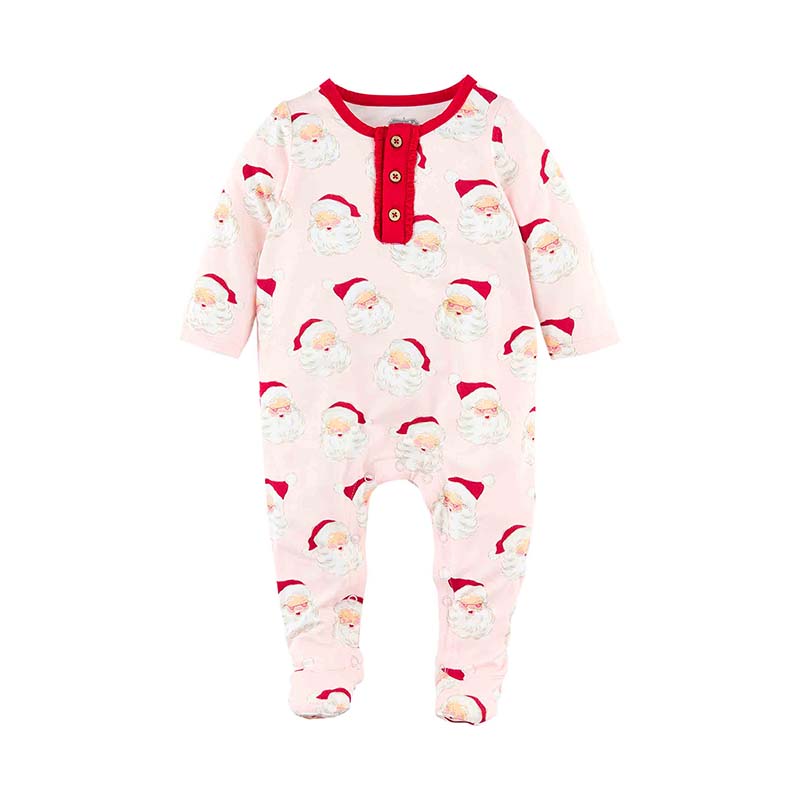 Christmas Pink Vintage Santa Sleeper