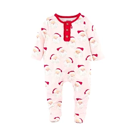 Christmas Pink Vintage Santa Sleeper