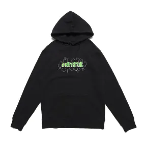 Chrystie NYC Ruscha Logo Hoodie Black RUSCHAHOOD-BLK