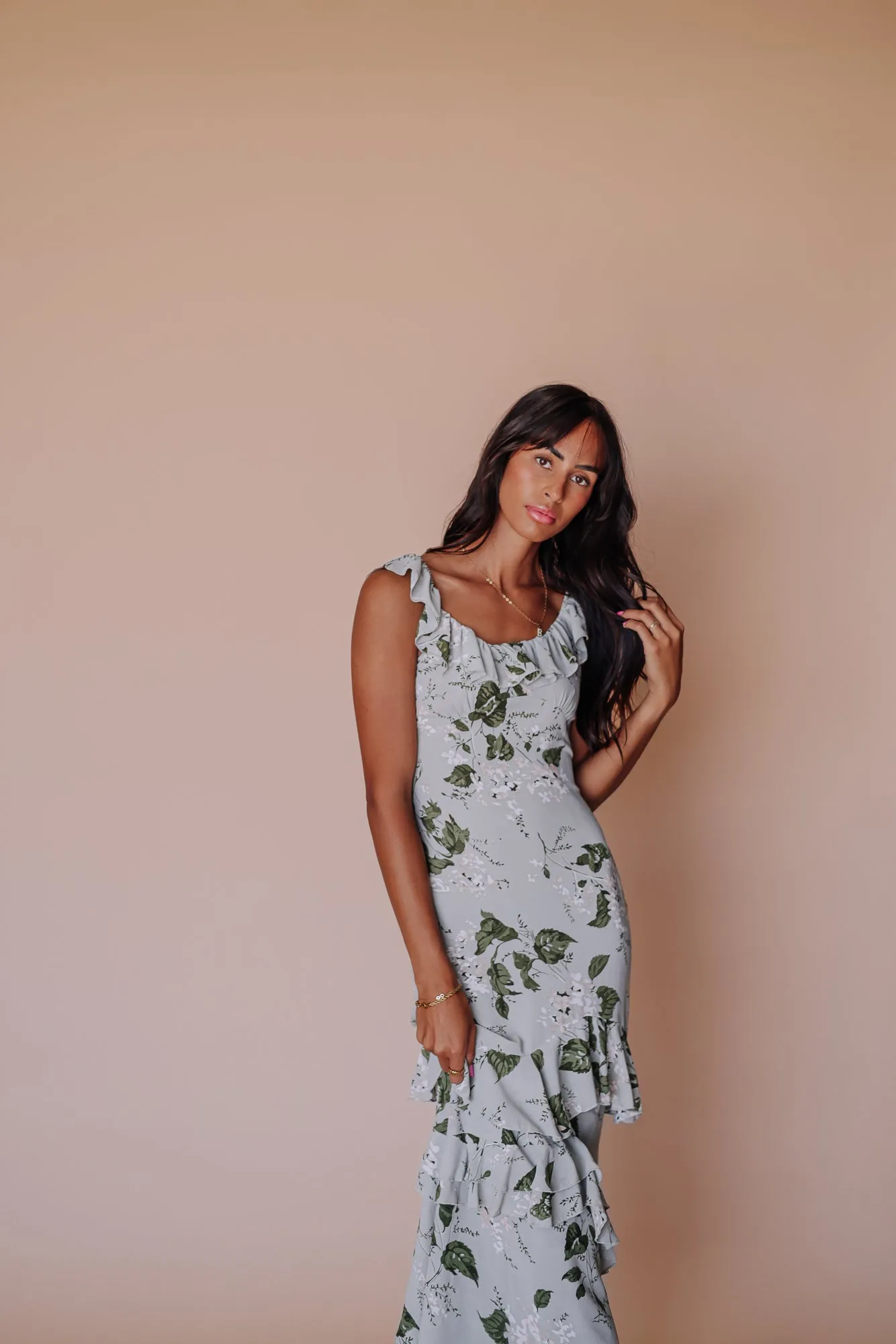 Dalia Fall Midi Dress - Coming Soon