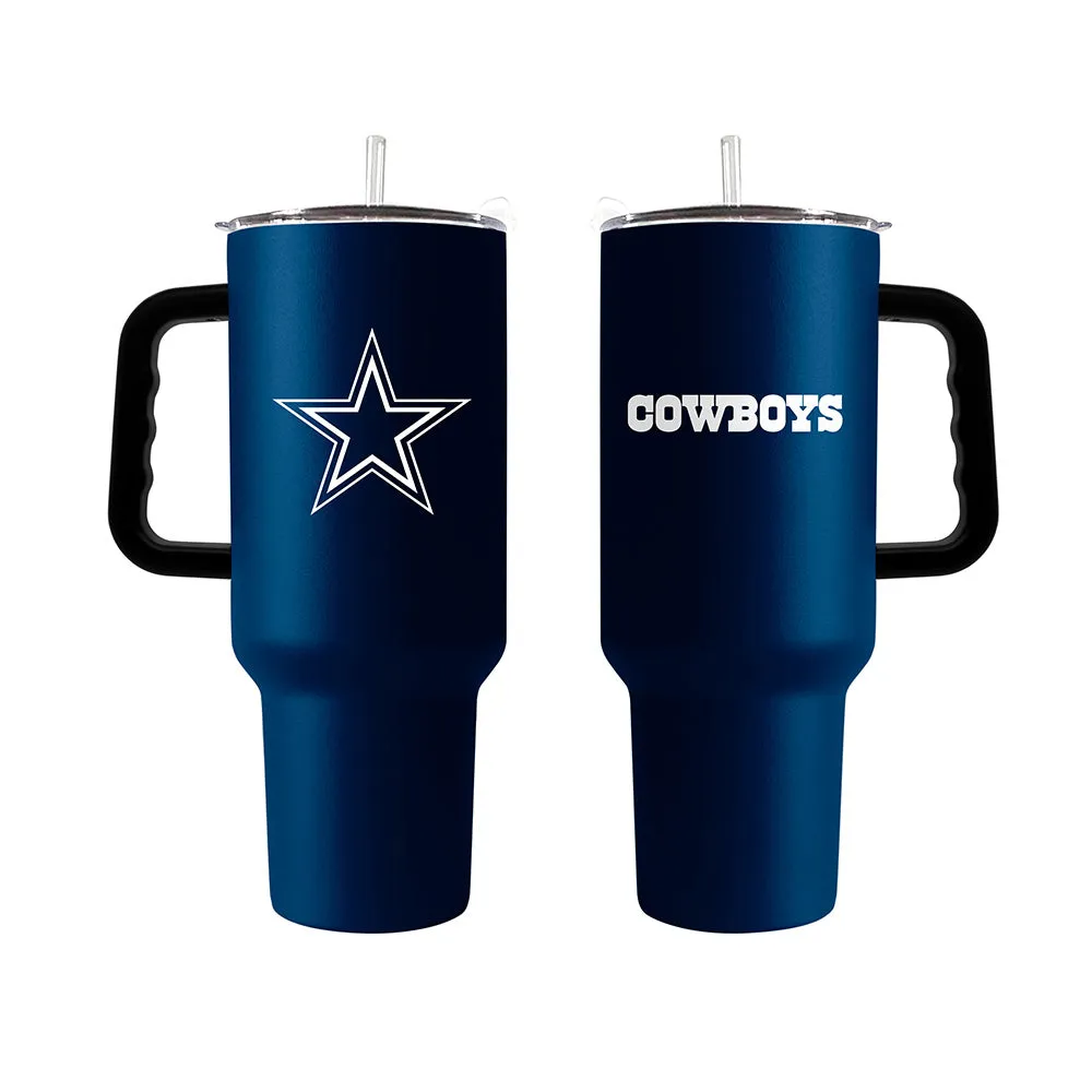 Dallas Cowboys 40oz. Powder Coat Travel Tumbler