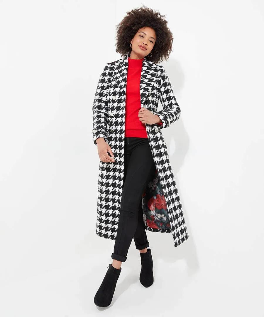 Darling Dogstooth Coat