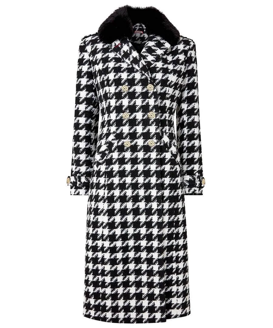 Darling Dogstooth Coat