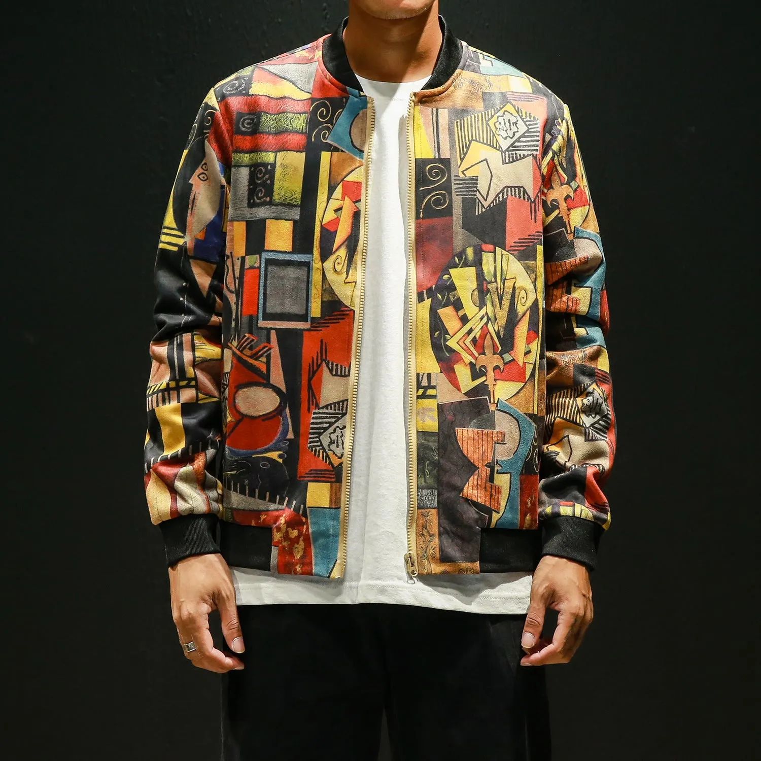 Digital Print Jacket Men's