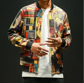 Digital Print Jacket Men's