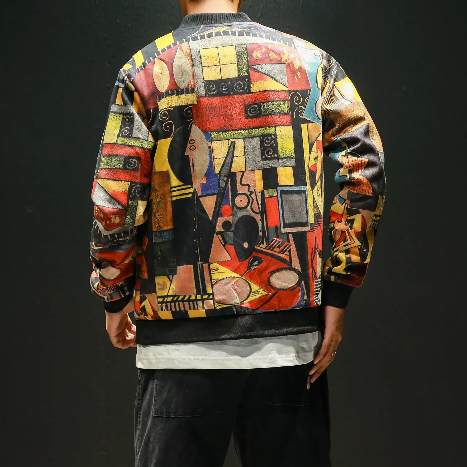 Digital Print Jacket Men's