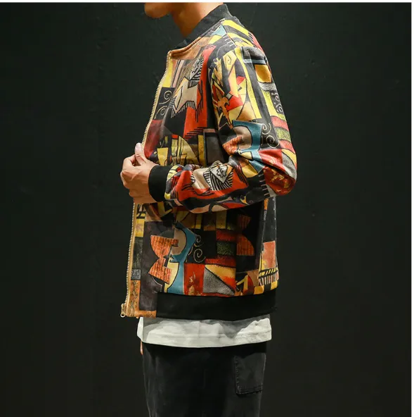 Digital Print Jacket Men's