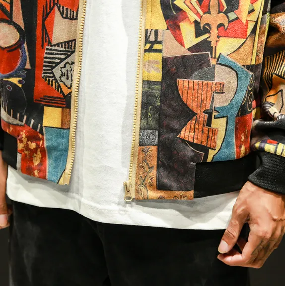 Digital Print Jacket Men's