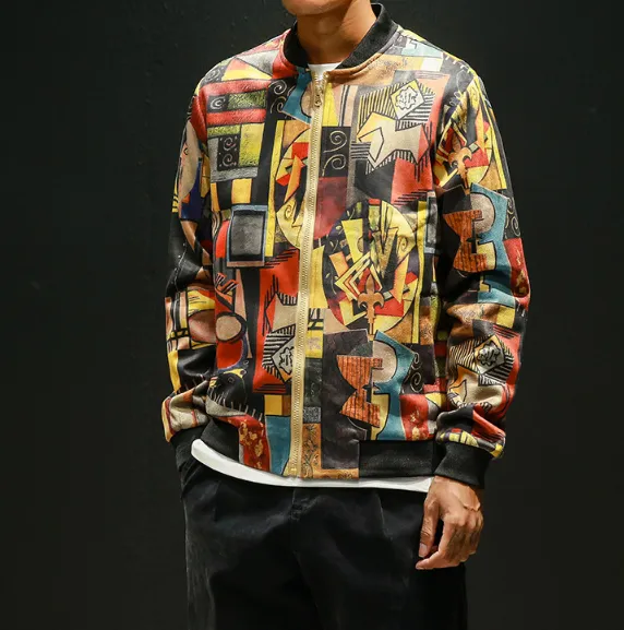 Digital Print Jacket Men's