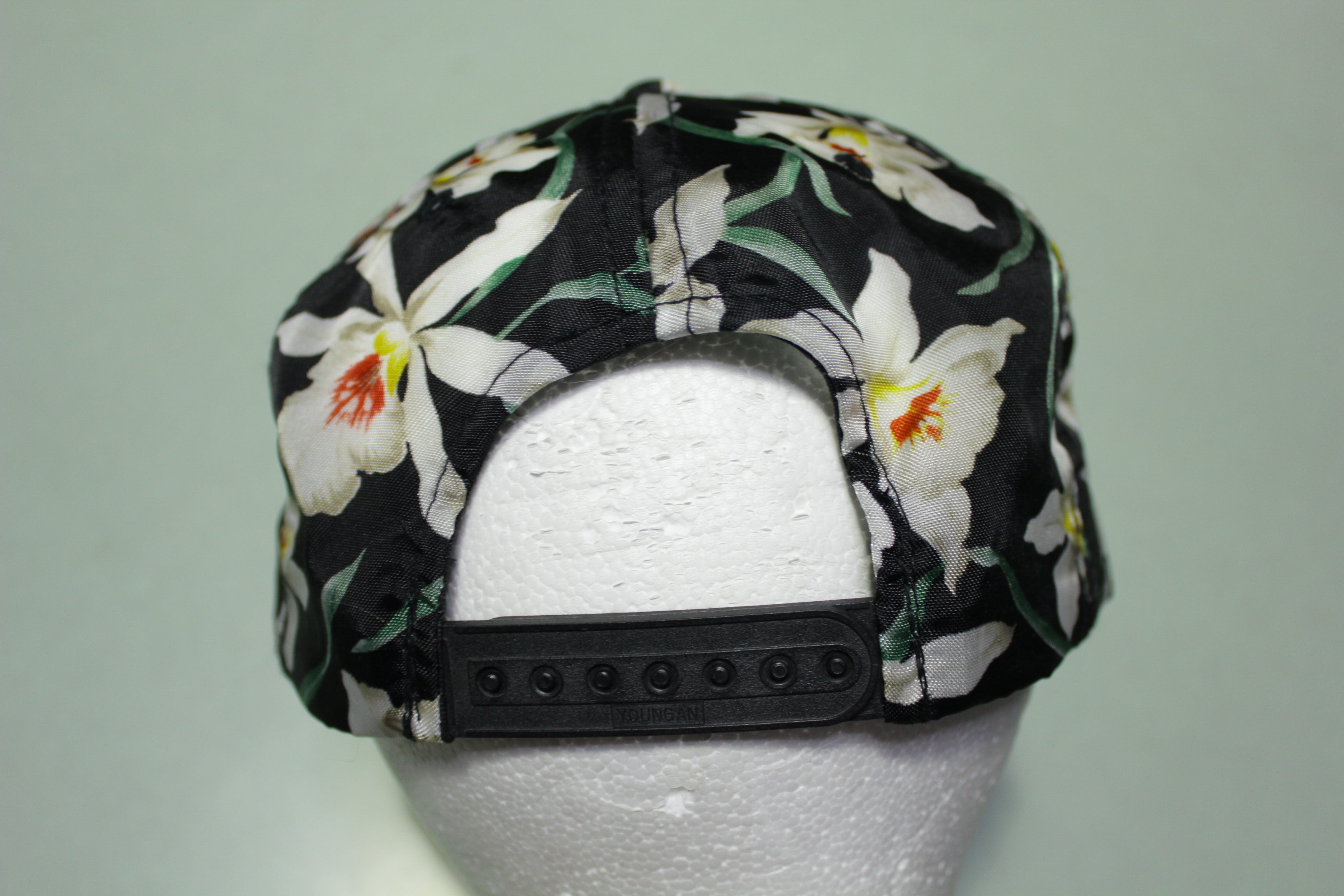 Dorfman Pacific Floral Flower Vintage 90's Trucker Snapback Adjustable Hat