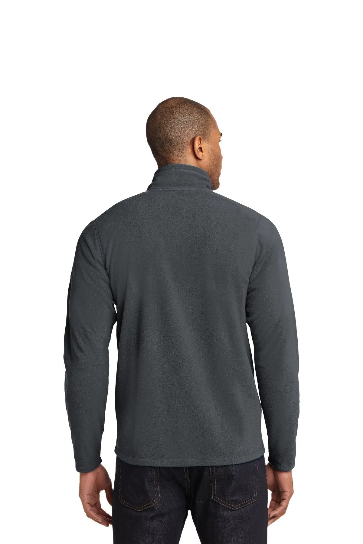 Eddie Bauer Full-Zip Microfleece Jacket EB224 Grey Steel [Horton Group]