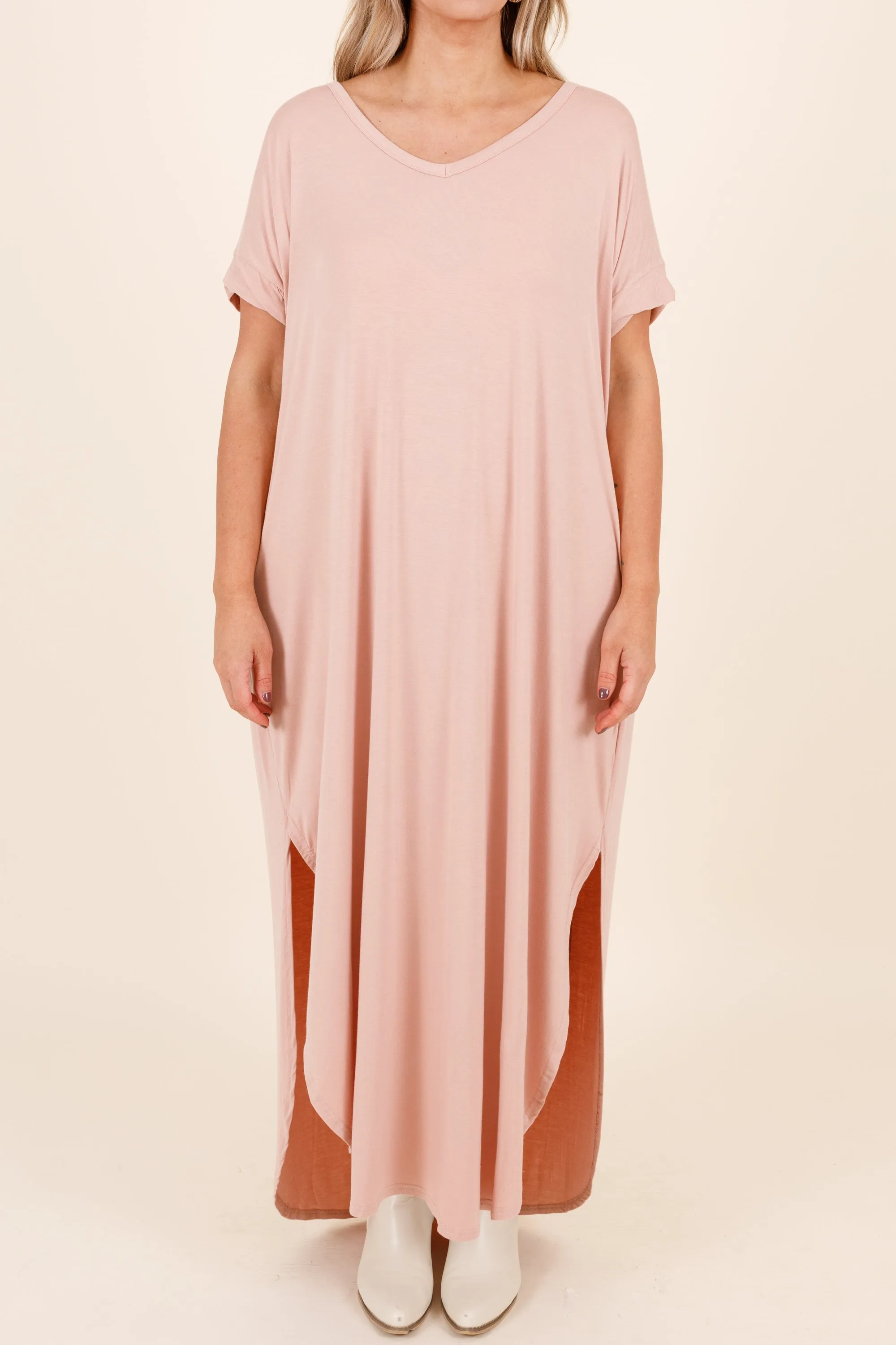 Enchanting Memory Maxi Dress, Dusty Rose