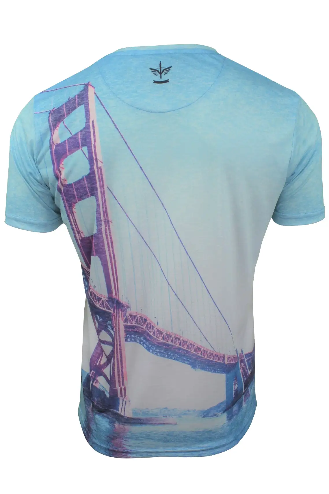 Firetrap Mens T-Shirt  'Sunny Tee' USA City Print