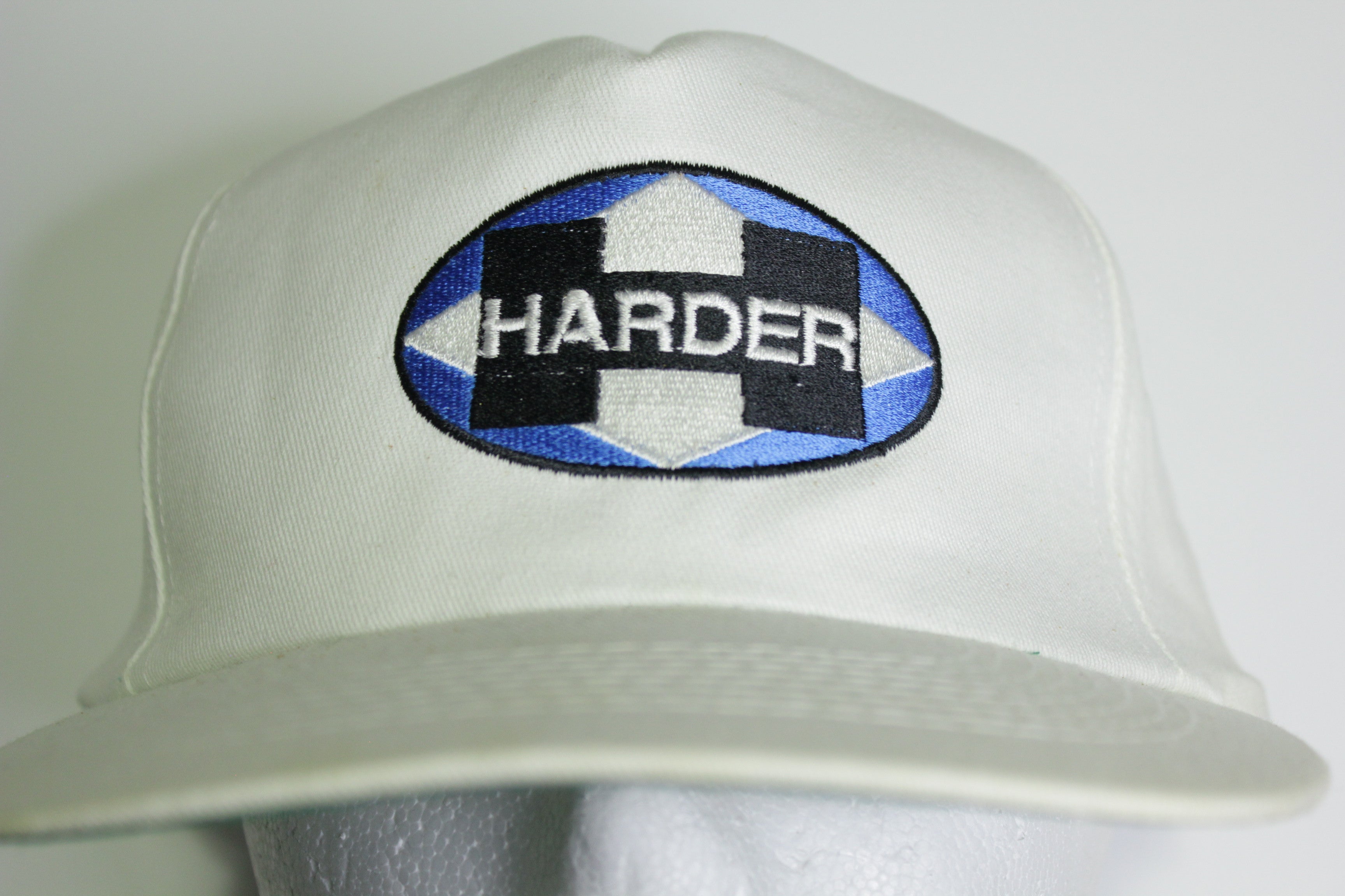 Harder Construction Vintage 90's Trucker Snapback Adjustable Hat