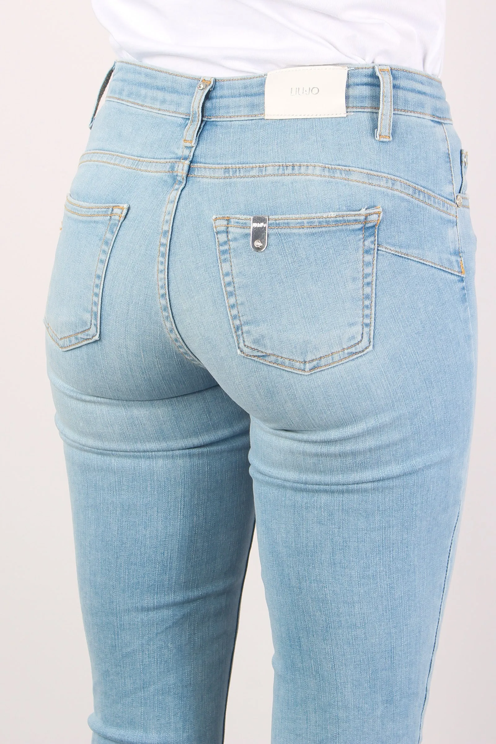 Jeans Ideal Basico Denim Chiaro