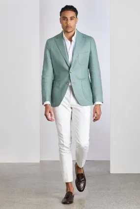 Julius Sports Jacket - Mint Linen 7440