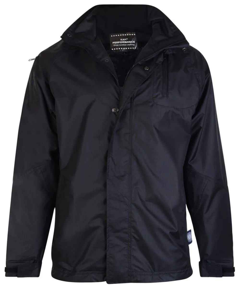 Kam Tall Waterproof Jacket - Black