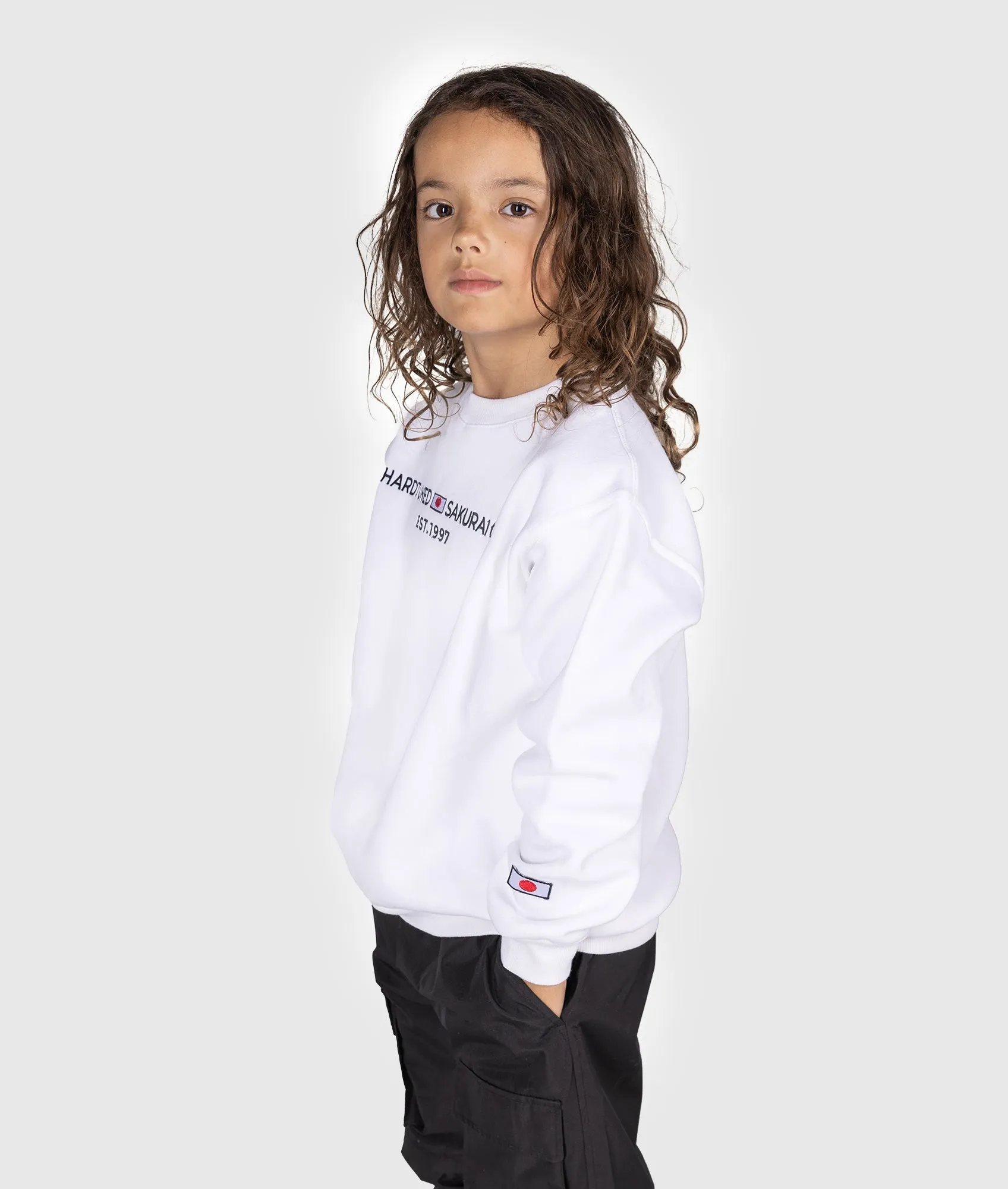 Kids Sakurai Sweater - White