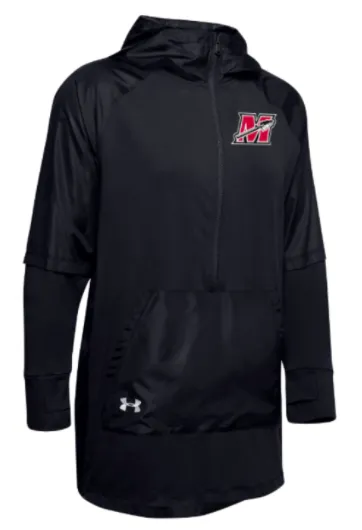 Ladies Under Armour Cross Town Anorak Black Jacket