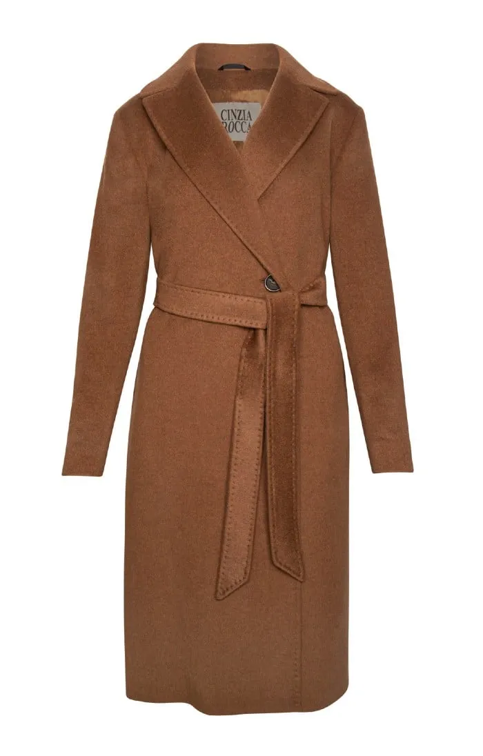 Ladies Wool Wrap Coat