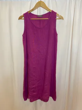 LINEN SHEATH DRESS