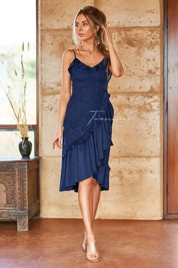 Margot Dress - Navy