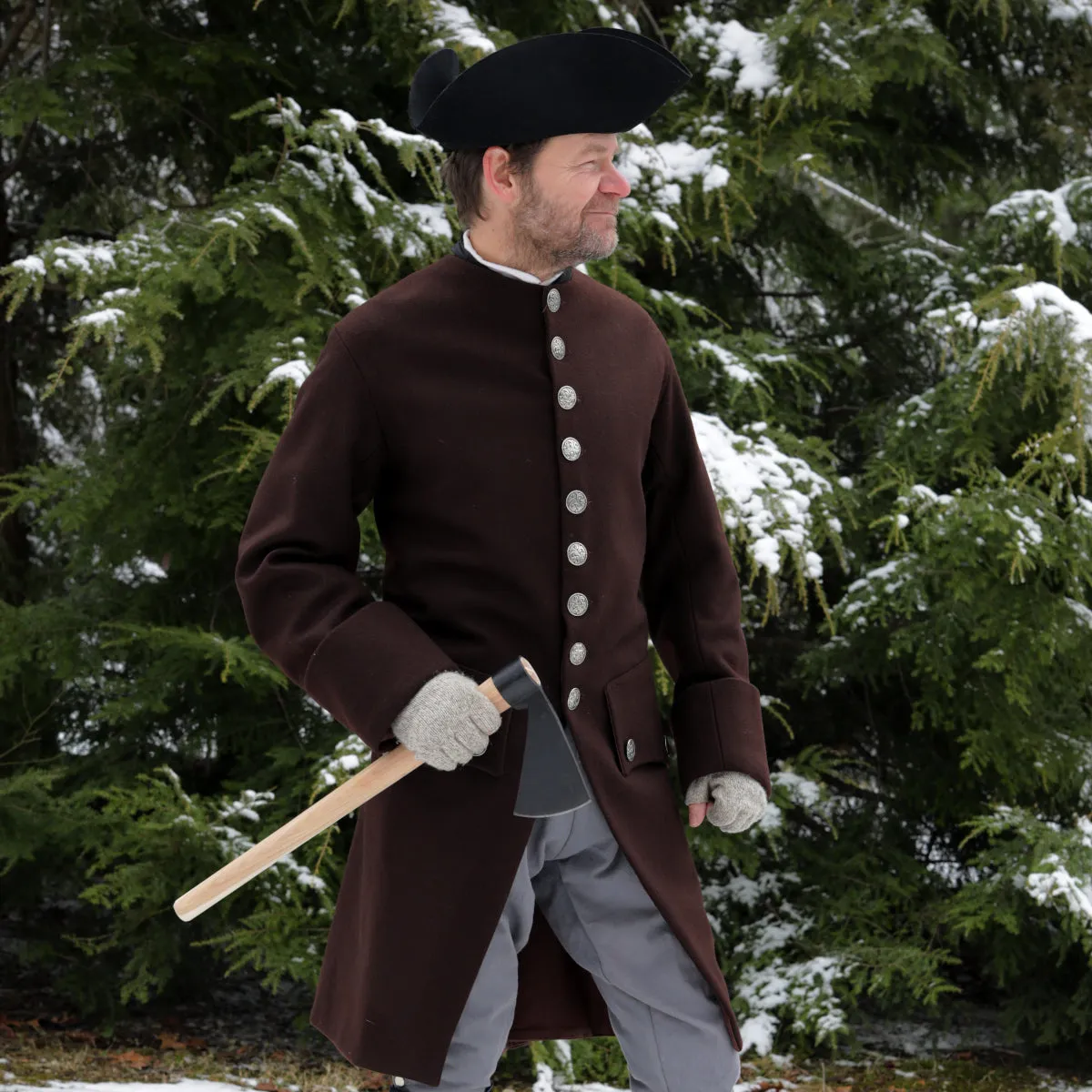 Men's 18th Century Wool Civilian Coat