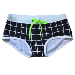 Men's Beach Briefs Low Waist Short Sexy Trunk Water Pants Swimwear