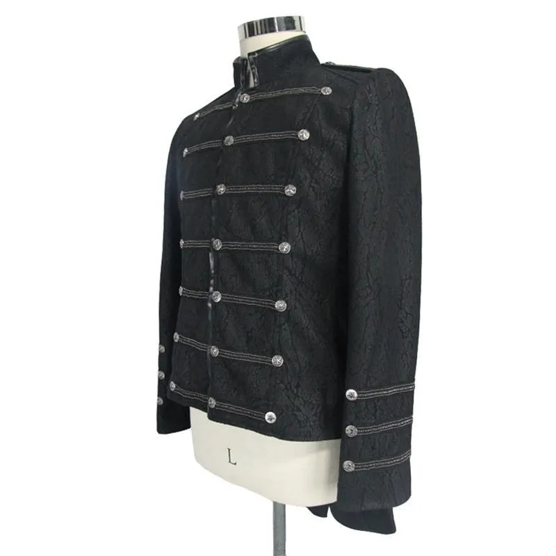 Men's Military Style Short Tailcoat