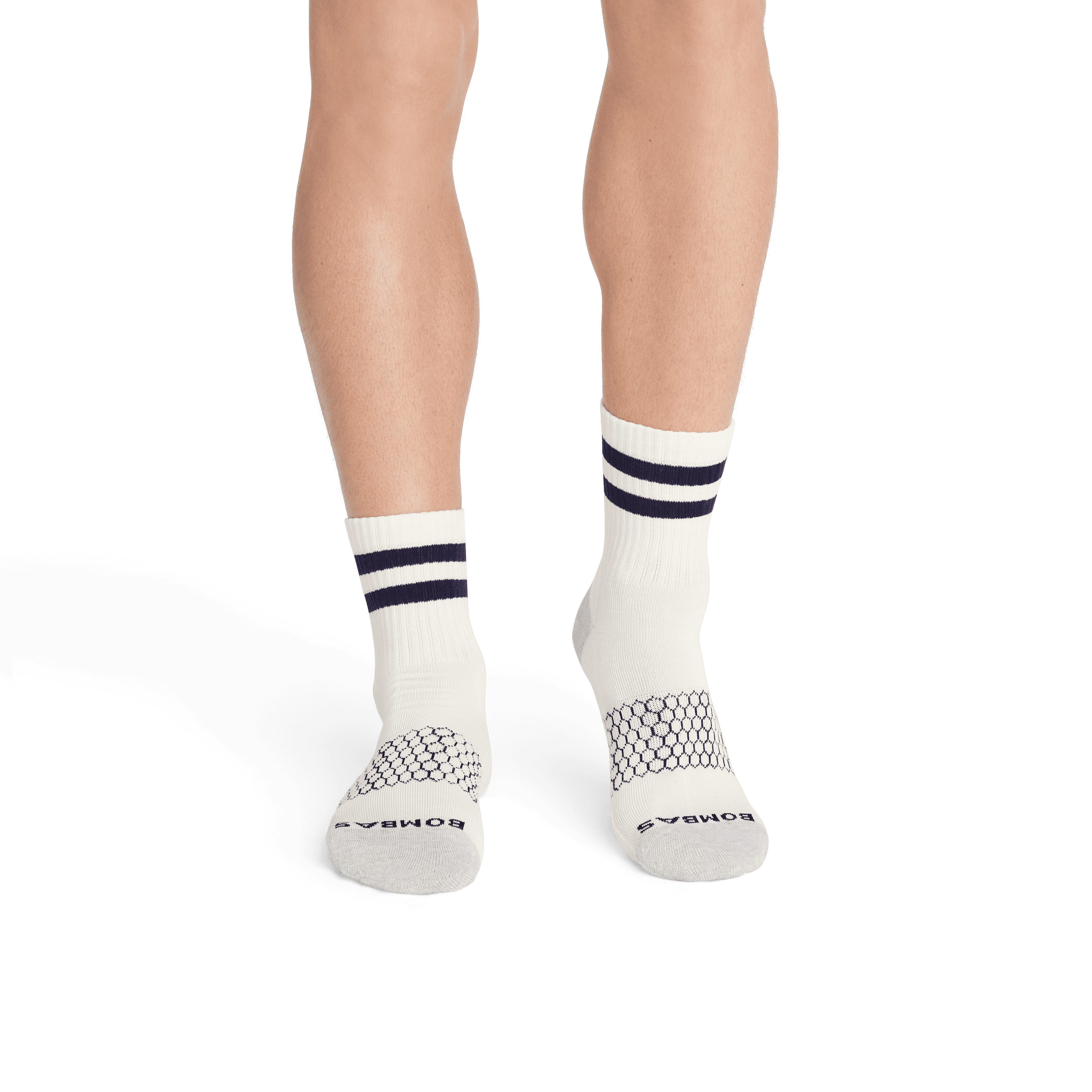 Men's Vintage Stripes Half Calf Socks