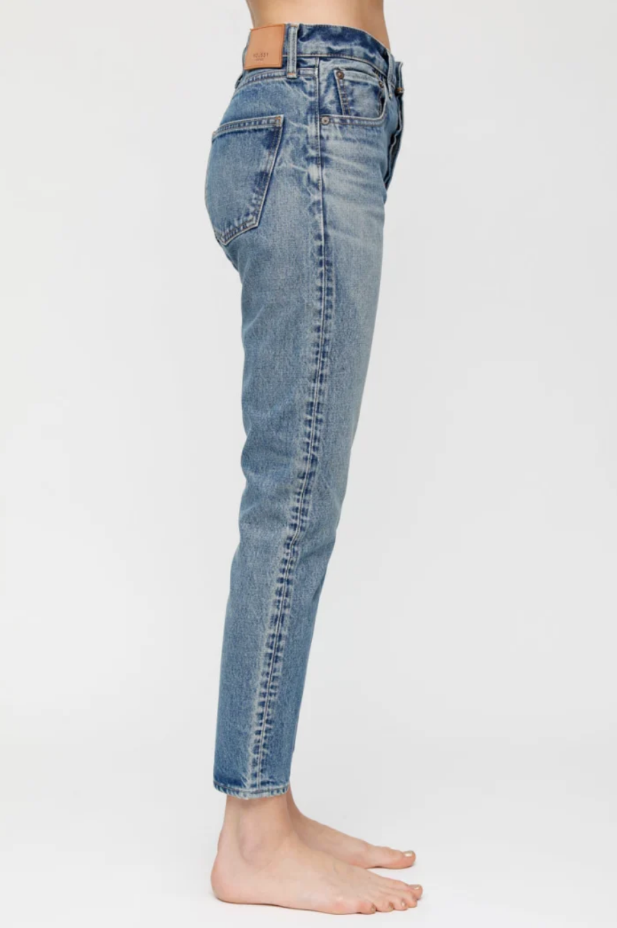 Moussy Vintage Kepner Tapered Hi- Waisted Jeans