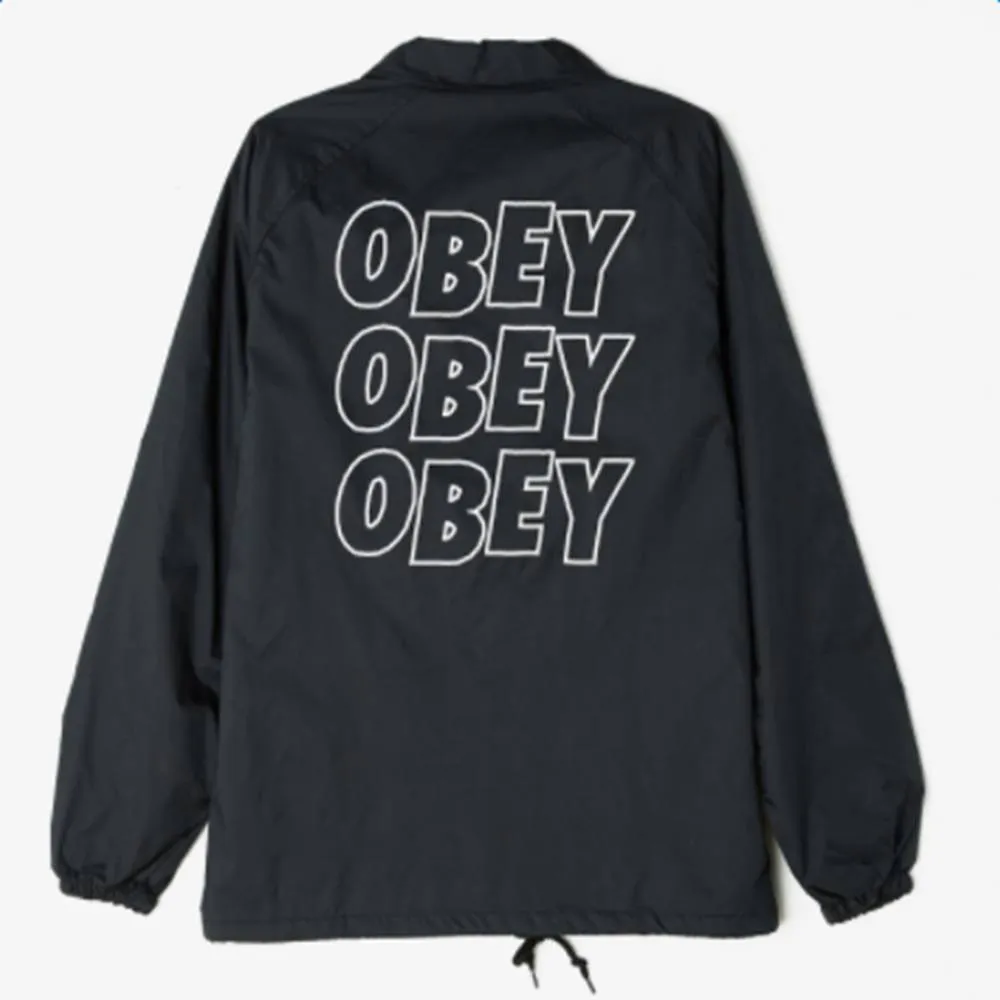 Obey Jumble x3 Coach Jacket