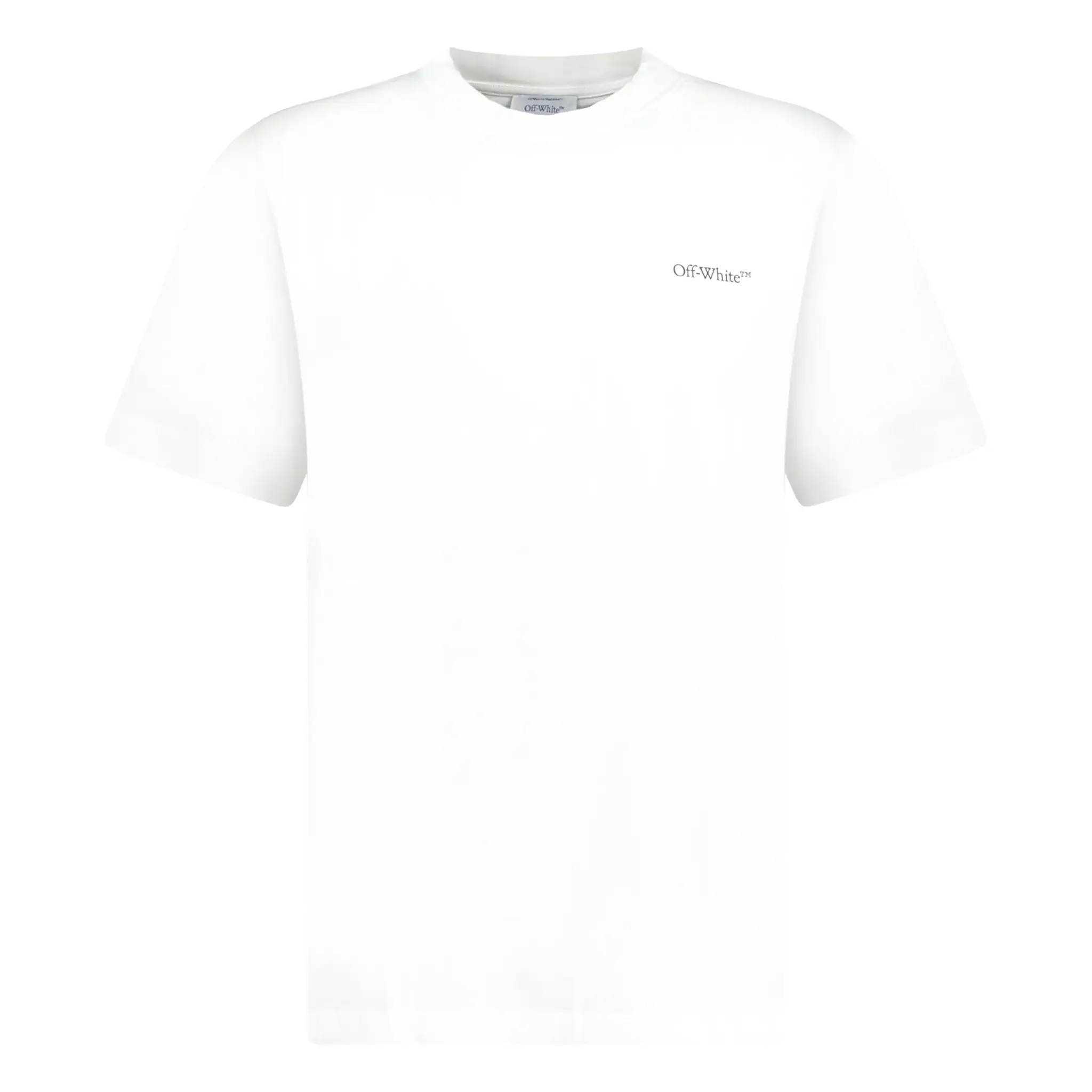 OFF-WHITE SCRATCH ARROW SLIM T-SHIRT WHITE