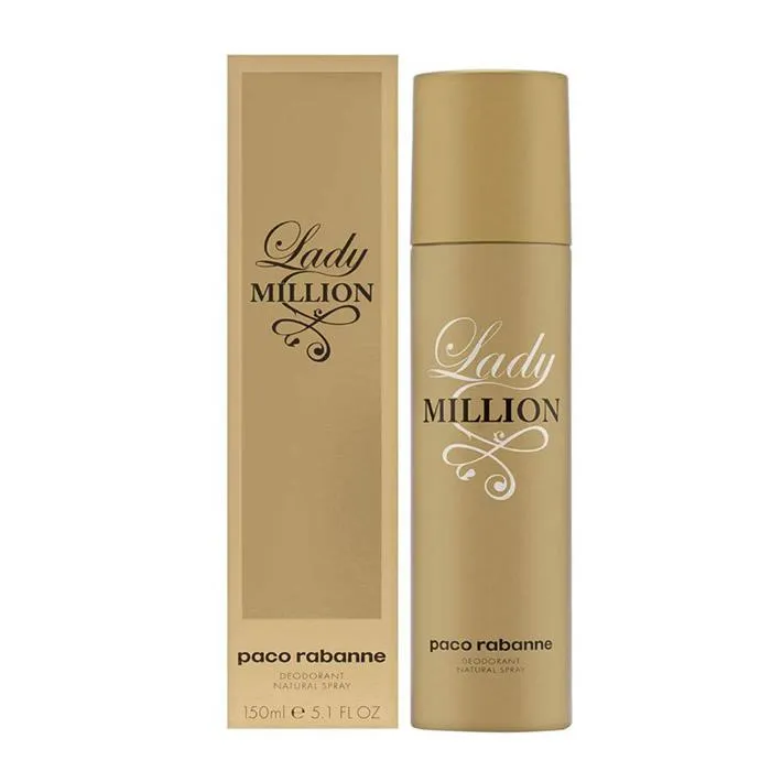 Paco Rabanne LADY MILLION deodorant spray 150ml