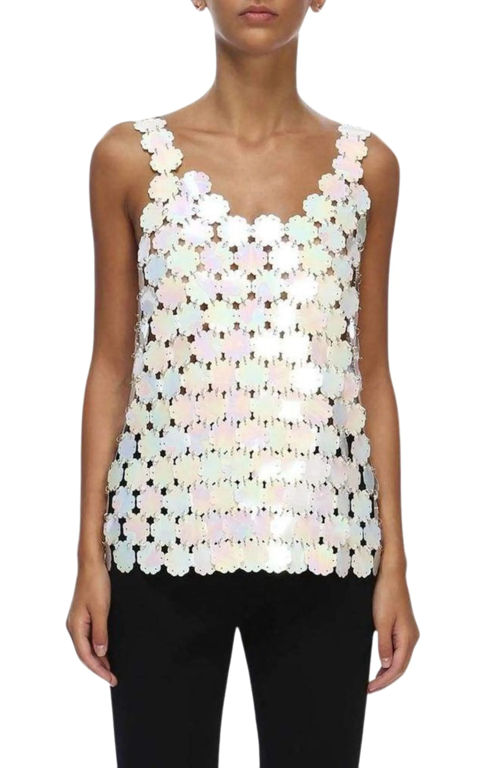 paco rabanne  |Pearl Blossom Element Top